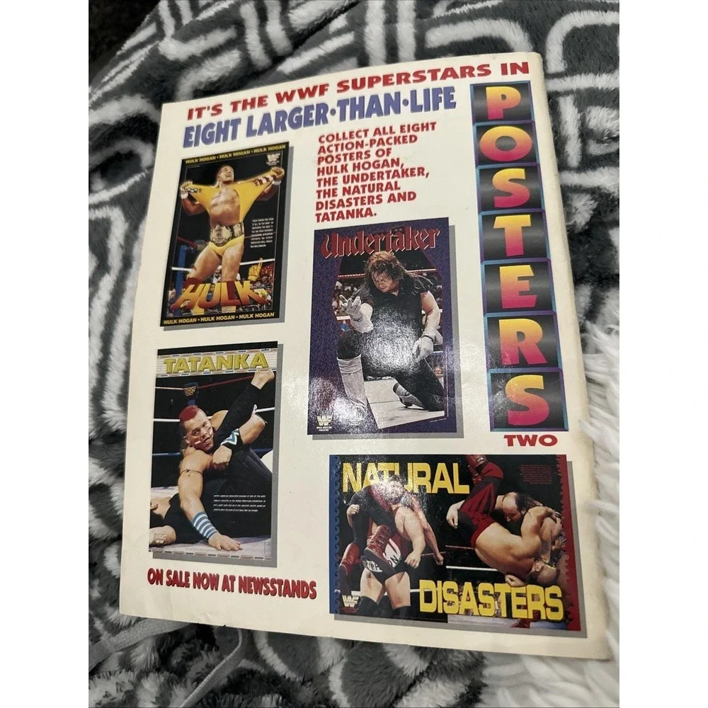 WWF Magazine June 1992 Wrestlemania 8 Hulk Hogan Randy Savage Ultimate Warrior